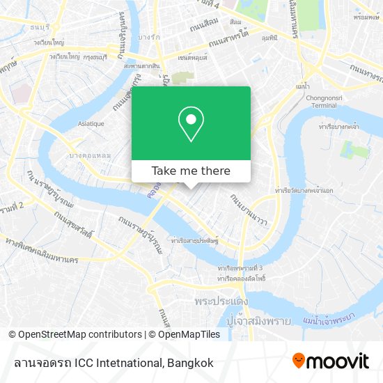 ลานจอดรถ ICC Intetnational map