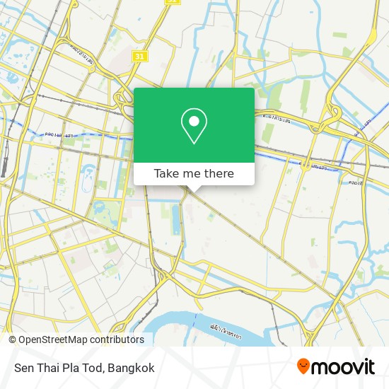 Sen Thai Pla Tod map