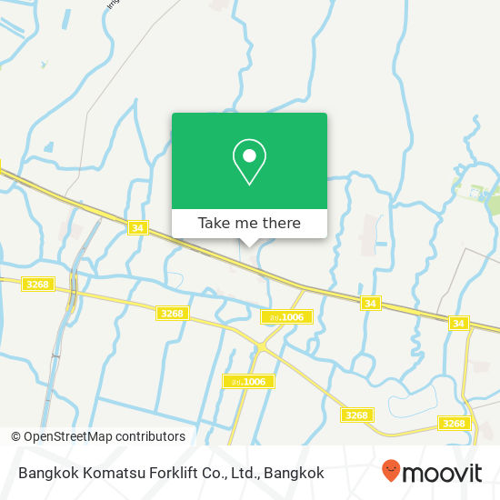 Bangkok Komatsu Forklift Co., Ltd. map