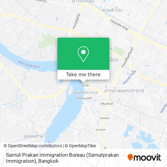 Samut Prakan Immigration Bureau (Samutprakan Immigration) map