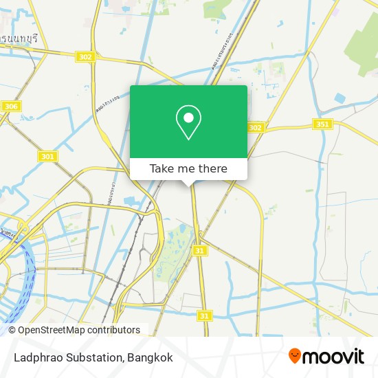 Ladphrao Substation map