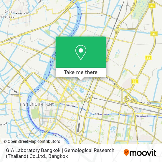 GIA Laboratory Bangkok | Gemological Research (Thailand) Co.,Ltd. map