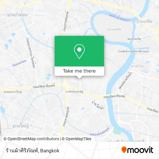ร้านผ้าศิริภัณฑ์ map