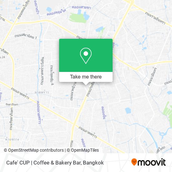 Cafe' CUP | Coffee & Bakery Bar map