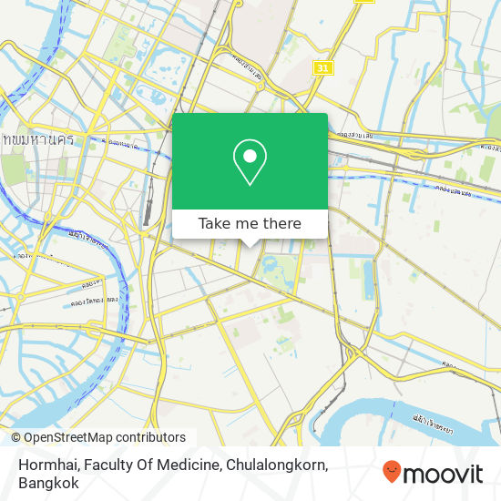 Hormhai, Faculty Of Medicine, Chulalongkorn map