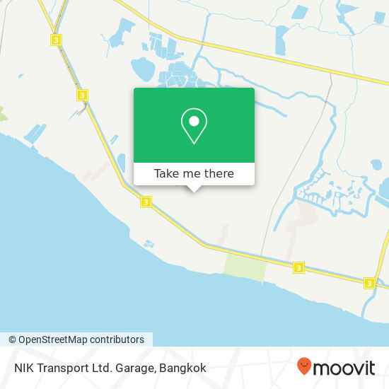 NIK Transport Ltd. Garage map
