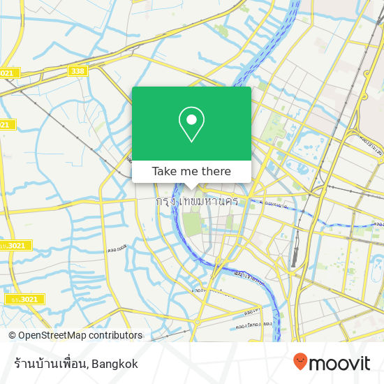 ร้านบ้านเพื่อน map