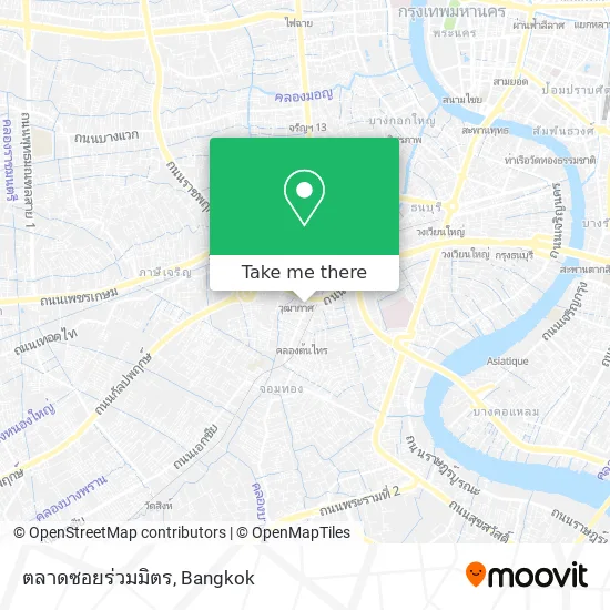 ตลาดซอยร่วมมิตร map