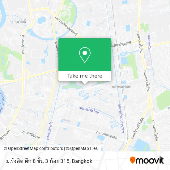 ม.รังสิต ตึก 8 ชั้น 3 ห้อง 315 map