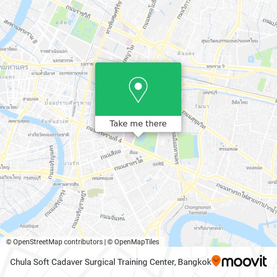 Chula Soft Cadaver Surgical Training Center map