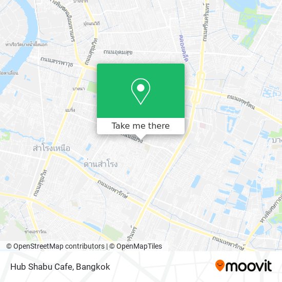 Hub Shabu Cafe map