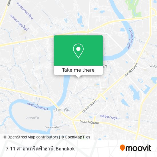 7-11 สาขาเกร็ดฟ้าธานี map