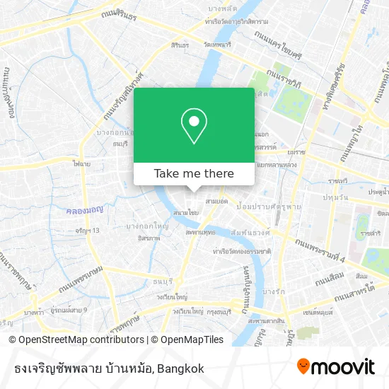ธงเจริญซัพพลาย บ้านหม้อ map