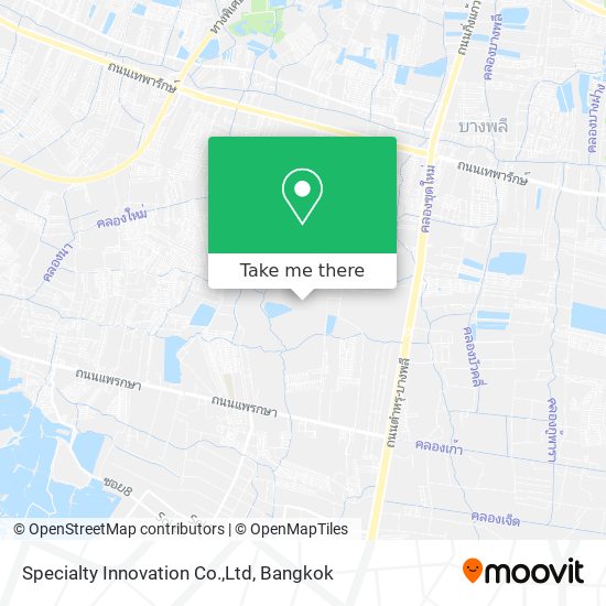 Specialty Innovation Co.,Ltd map