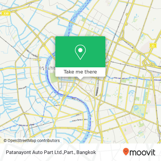 Patanayont Auto Part Ltd.,Part. map