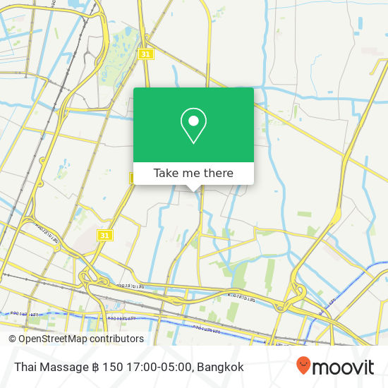 Thai Massage ฿ 150 17:00-05:00 map