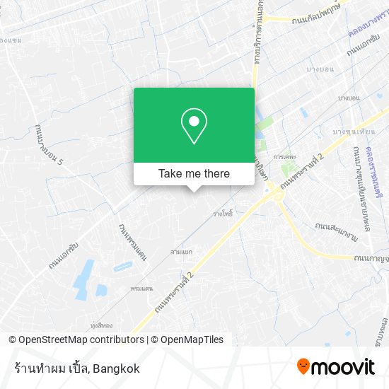 ร้านทำผม เปิ้ล map