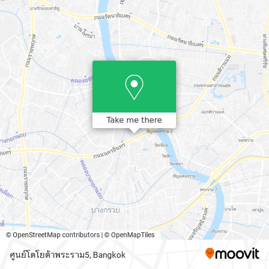 ศูนย์โตโยต้าพระราม5 map