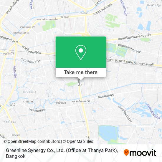 Greenline Synergy Co., Ltd. (Office at Thanya Park) map