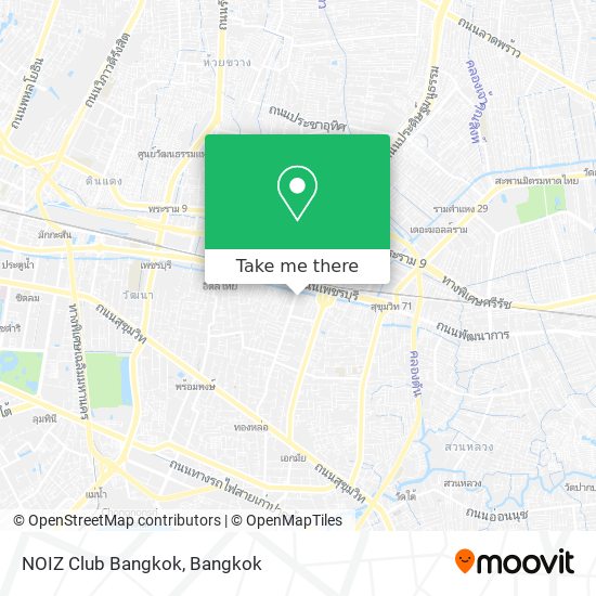NOIZ Club Bangkok map