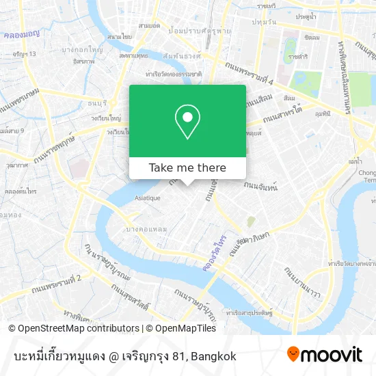บะหมี่เกี๊ยวหมูแดง @ เจริญกรุง 81 map