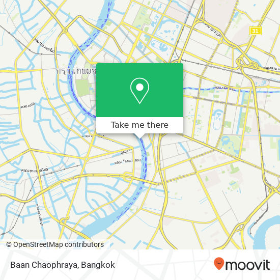 Baan Chaophraya map