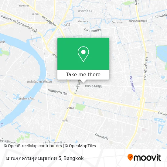 ลานจอดรถอุดมสุขซอย 5 map