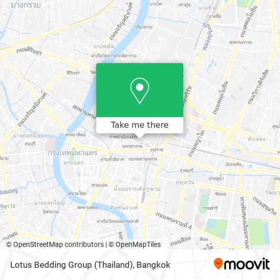 Lotus Bedding Group (Thailand) map