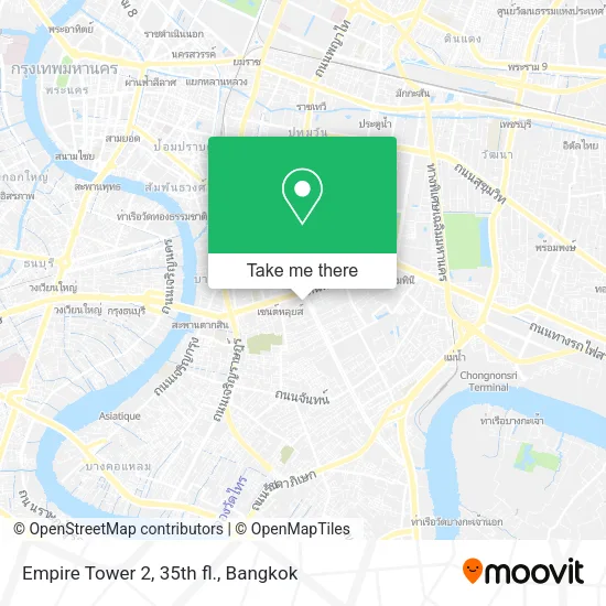 Empire Tower 2, 35th fl. map