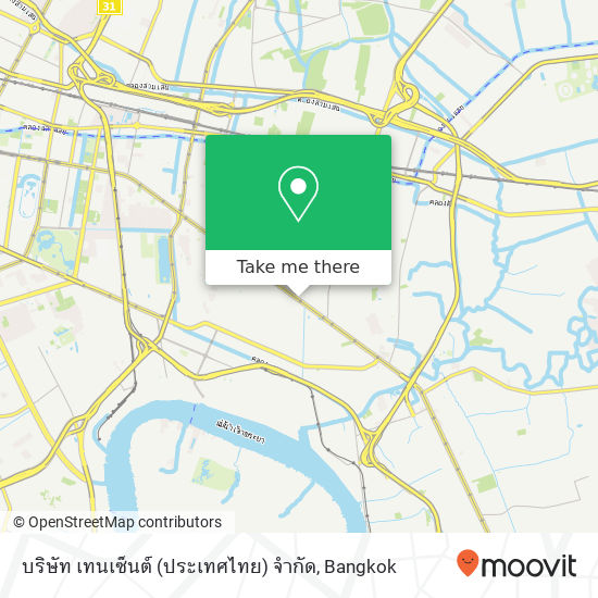 บริษัท เทนเซ็นต์ (ประเทศไทย) จํากัด map