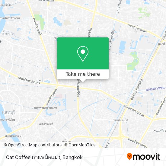 Cat Coffee กาแฟมือแมว map