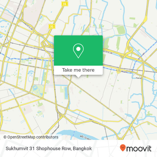 Sukhumvit 31 Shophouse Row map