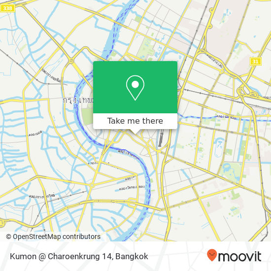 Kumon @ Charoenkrung 14 map