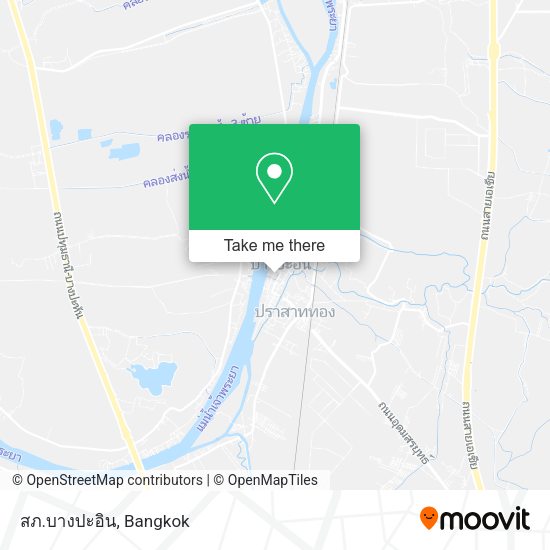 สภ.บางปะอิน map