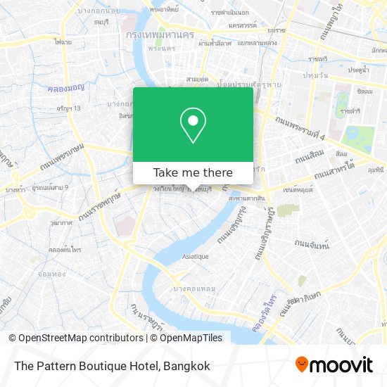 The Pattern Boutique Hotel map