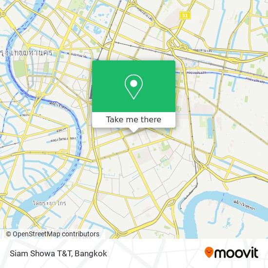 Siam Showa T&T map