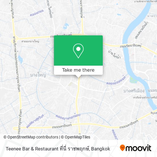 Teenee Bar & Restaurant ที่นี่ ราชพฤกษ์ map