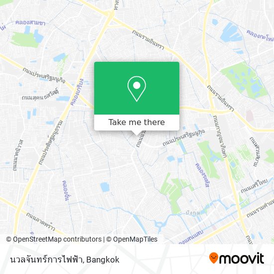 นวลจันทร์การไฟฟ้า map