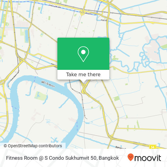 Fitness Room @ S Condo Sukhumvit 50 map