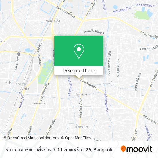 ร้านอาหารตามสั่งข้าง 7-11 ลาดพร้าว 26 map