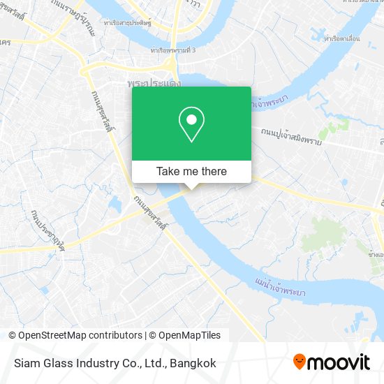 Siam Glass Industry Co., Ltd. map