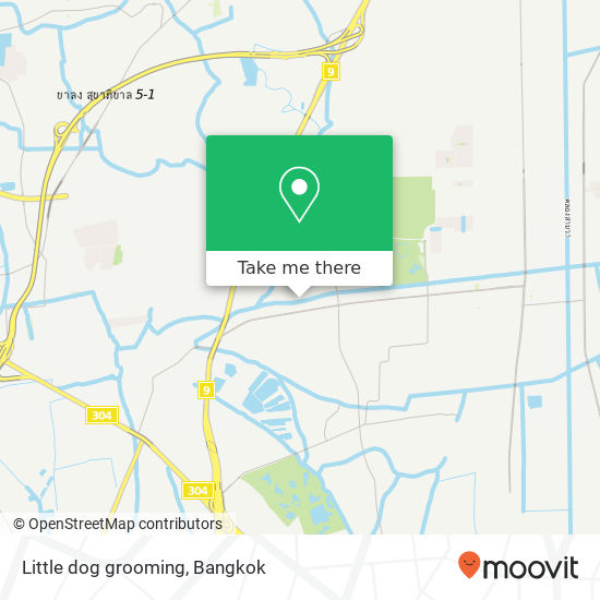 Little dog grooming map