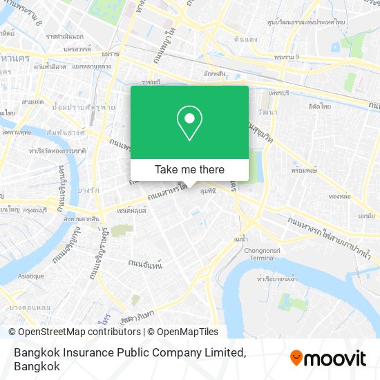 Bangkok Insurance Public Company Limited map
