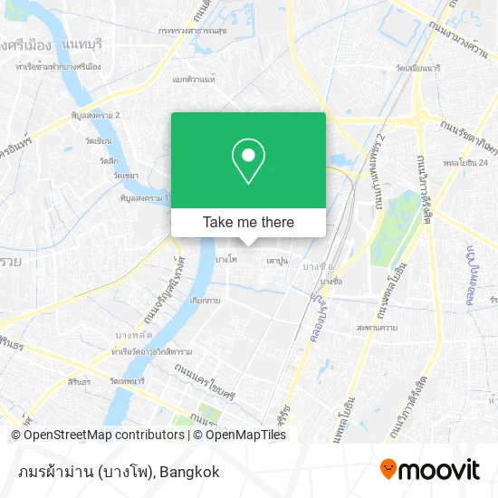 ภมรผ้าม่าน (บางโพ) map