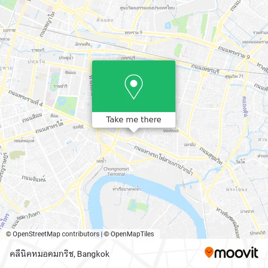 คลีนิคหมอคมกริช map