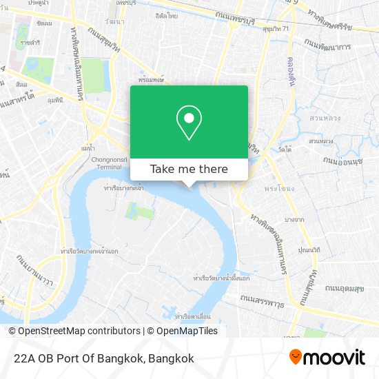 22A OB Port Of Bangkok map