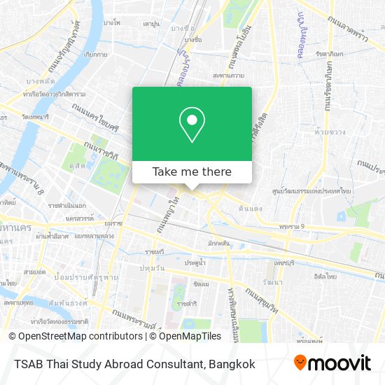 TSAB Thai Study Abroad Consultant map