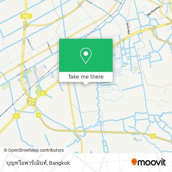 บุญทวีอพาร์เม้นท์ map