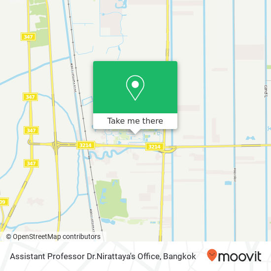 Assistant Professor Dr.Nirattaya's Office map
