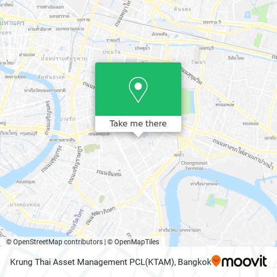 Krung Thai Asset Management PCL(KTAM) map